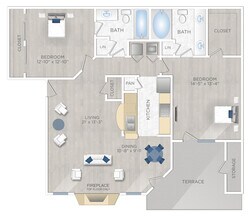 LE FLORENCE (B2) 04303 floor plan